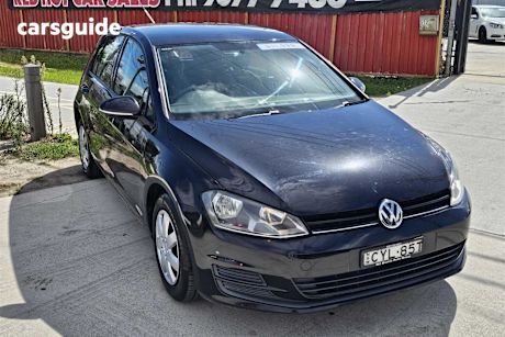 Black 2014 Volkswagen Golf Hatchback 90 Tsi