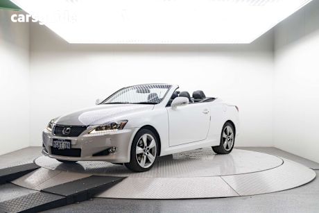 White 2011 Lexus IS250C Convertible Sports Luxury