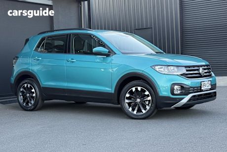 Blue 2020 Volkswagen T-Cross Wagon 85Tsi Life