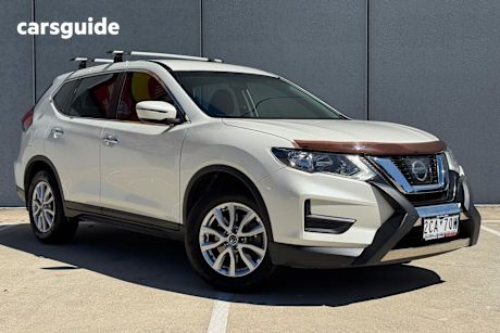 White 2019 Nissan X-Trail Wagon St 7 Seat (2Wd)