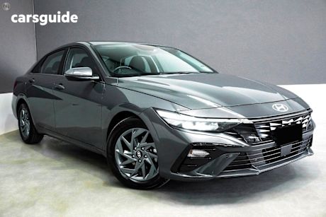 Grey 2025 Hyundai I30 Sedan Elite Hev 1.6P Dct