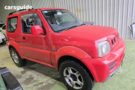 Red 2007 Suzuki Jimny Wagon Jlx (4X4)