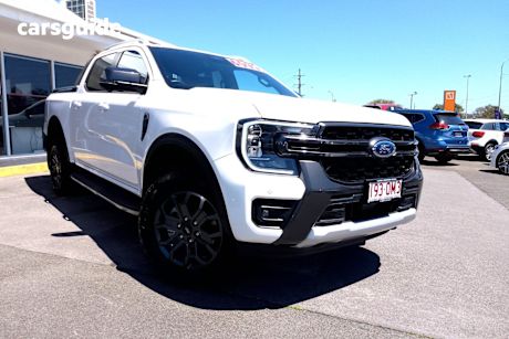 White 2024 Ford Ranger Double Cab Pick Up Wildtrak 2.0 (4X4)