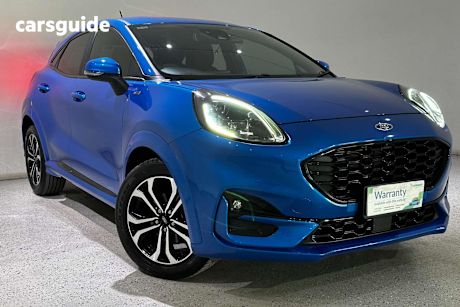 Blue 2021 Ford Puma Hatchback St-Line