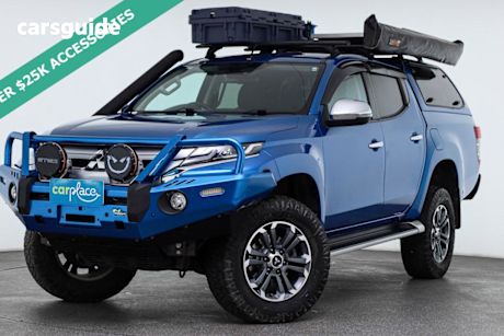 Blue 2019 Mitsubishi Triton Double Cab Pick Up Gls (4X4)