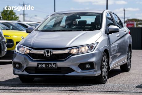 Silver 2019 Honda City Sedan Vti-L