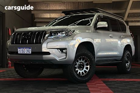 Silver 2020 Toyota Landcruiser Prado Wagon Gxl