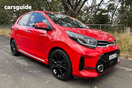 Red 2022 Kia Picanto Hatchback Gt-Line (Pe)