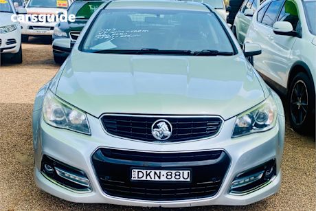 Silver 2015 Holden Commodore Sportswagon Sv6 Storm