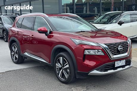 Red 2024 Nissan X-Trail Wagon Ti (4Wd)