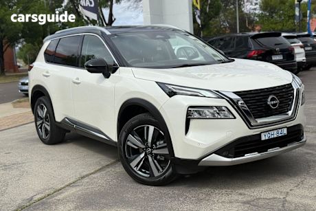 White 2023 Nissan X-Trail Wagon Ti (4Wd)