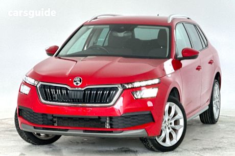 Red 2022 Skoda Kamiq Wagon Style 85Tsi