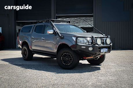 Grey 2015 Nissan Navara Dual Cab Utility St (4X4)
