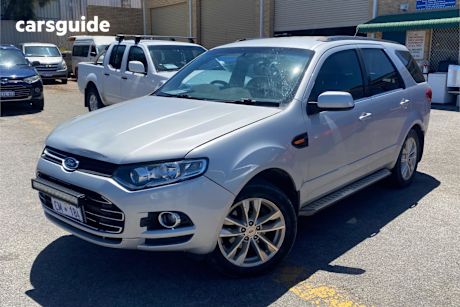 Silver 2013 Ford Territory Wagon Ts (Rwd)