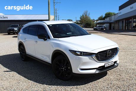 White 2021 Mazda CX-8 Wagon Touring Sp (Fwd)