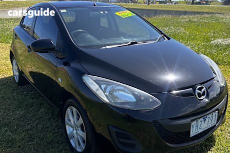 Black 2010 Mazda 2 Hatchback Maxx