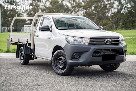 White 2022 Toyota Hilux Cab Chassis Workmate (4X2)