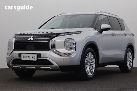 Silver 2022 Mitsubishi Outlander Wagon Ls 7 Seat (2Wd)