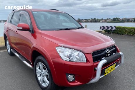 Red 2012 Toyota RAV4 Wagon Cruiser (4X4)