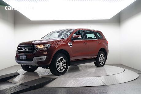 Red 2017 Ford Everest Wagon Trend