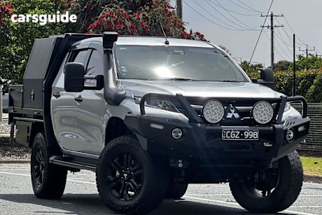Grey 2022 Mitsubishi Triton Double Cab Pick Up Glx-R (4X4)