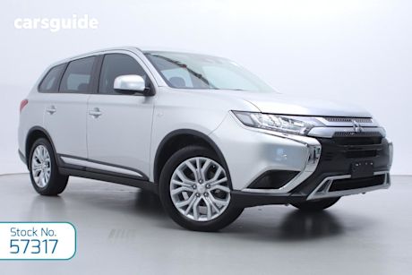 Silver 2020 Mitsubishi Outlander Wagon Es 5 Seat (Awd)