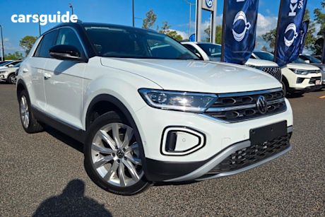 White 2025 Volkswagen T-ROC Wagon 110Tsi Style