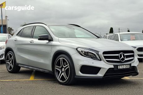 Silver 2014 Mercedes-Benz GLA250 Wagon 4Matic