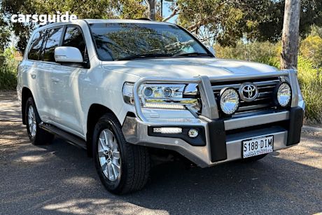 White 2016 Toyota Landcruiser Wagon Vx (4X4)