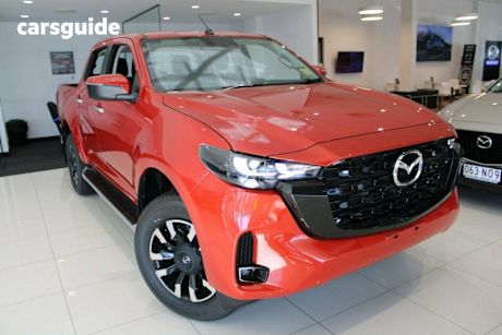 Red 2025 Mazda BT-50 Dual Cab Pick-up Xtr (4X4)