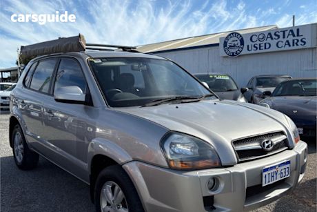 Brown 2009 Hyundai Tucson Wagon City Sx