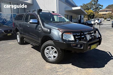 Grey 2012 Ford Ranger Super Cab Utility Xlt 3.2 (4X4)