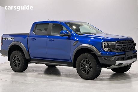 Blue 2025 Ford Ranger Double Cab Pick Up Raptor 3.0 (4X4)