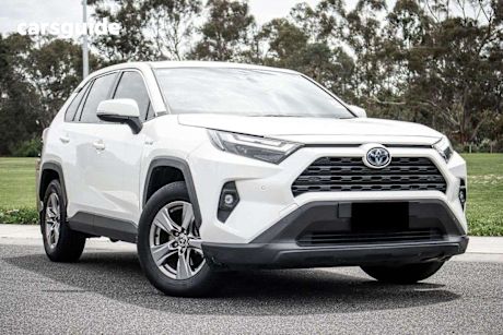 White 2022 Toyota RAV4 Wagon Gx (Awd) Hybrid
