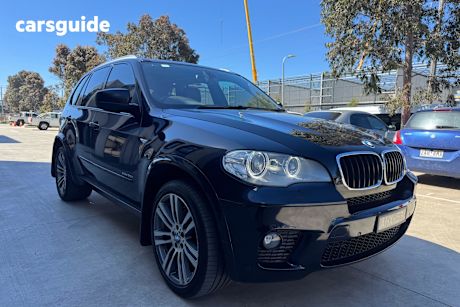 Blue 2012 BMW X5 Wagon Xdrive 30D