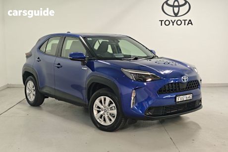Blue 2023 Toyota Yaris Cross Wagon Gx Hybrid