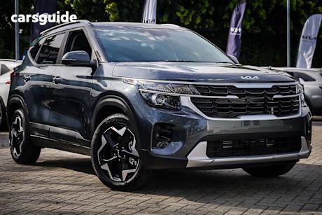 Grey 2025 Kia Seltos Wagon Sport+ (Awd)