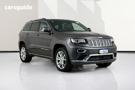 Grey 2015 Jeep Grand Cherokee Wagon Summit (4X4)