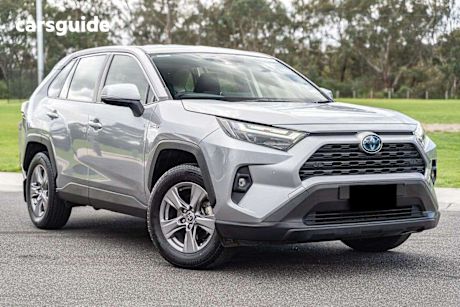 Silver 2022 Toyota RAV4 Wagon Gx (2Wd) Hybrid