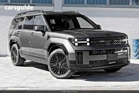 Grey 2025 Hyundai Santa FE Wagon Hev (Awd)