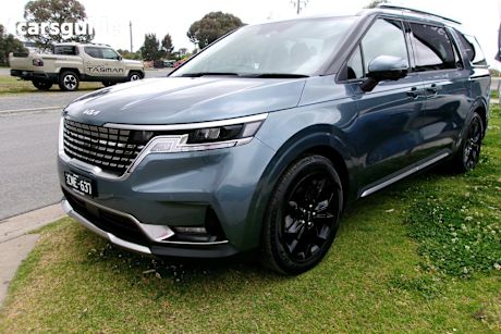 Blue 2023 Kia Carnival Wagon Special Edition
