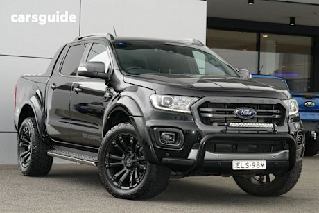 Black 2020 Ford Ranger Double Cab Pick Up Wildtrak 3.2 (4X4)