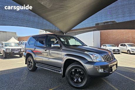 Grey 2004 Toyota Landcruiser Prado SUV GRANDE 4X4