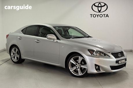 Silver 2013 Lexus IS250 Sedan X Xtra