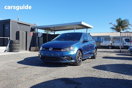 Blue 2015 Volkswagen Polo Hatchback Gti