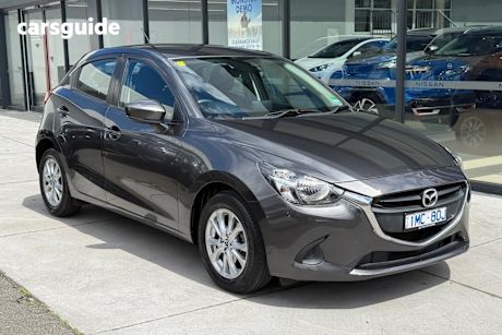 Grey 2018 Mazda 2 Hatchback Maxx