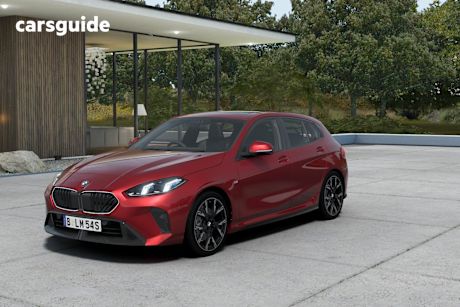 Red 2025 BMW 1 Hatch 120 M SPORT F