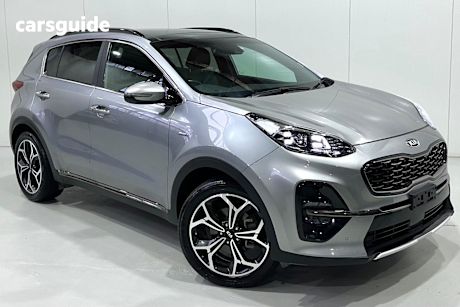 Grey 2020 Kia Sportage Wagon Gt-Line (Awd)
