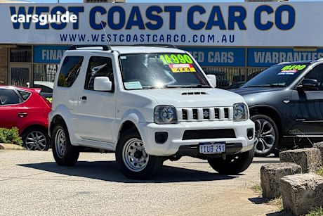White 2013 Suzuki Jimny Wagon Sierra (4X4)