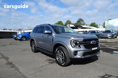 Silver 2025 Ford Everest Wagon Trend (4Wd)